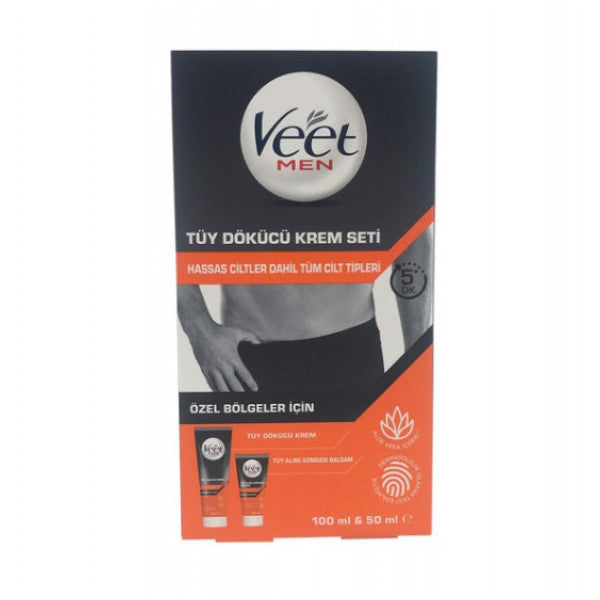 Veet Men Hair Removal Cream Set 100 Ml + 50 Ml