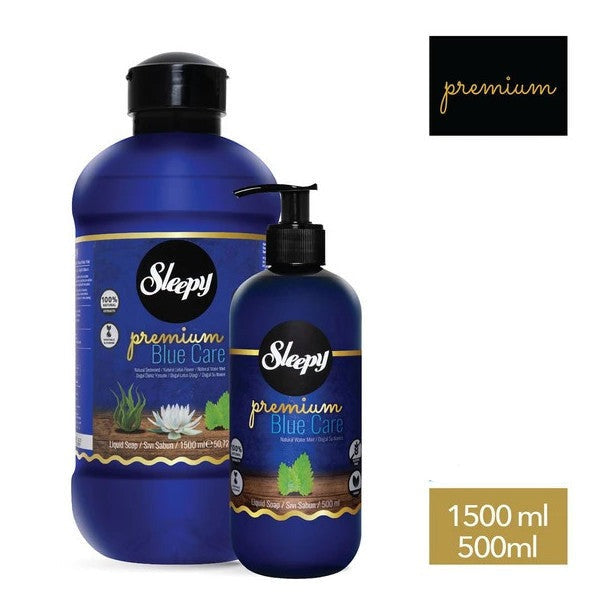 Sleepy Premium Blue Care Series Liquid Soap 1500 Ml + 500 Ml