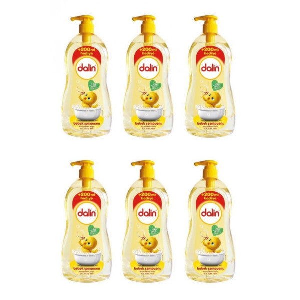 Dalin Classic 900 Ml Baby Shampoo 6 Pieces