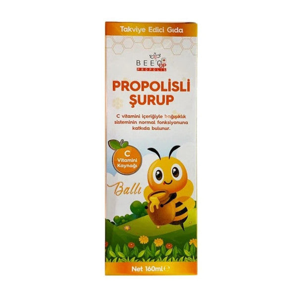 Beeo Up Propolis Honey 160 Ml Children's Syrup