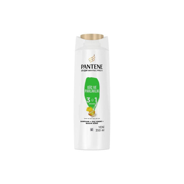 Pantene Natural Synthesis Strength And Shine 3 İn 1 Shampoo 350 Ml