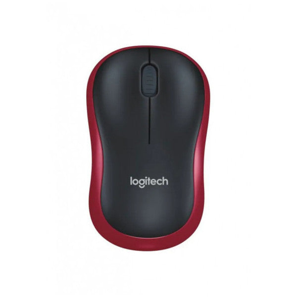 Logitech M220 Silent Compact Wireless Mouse - Red Black