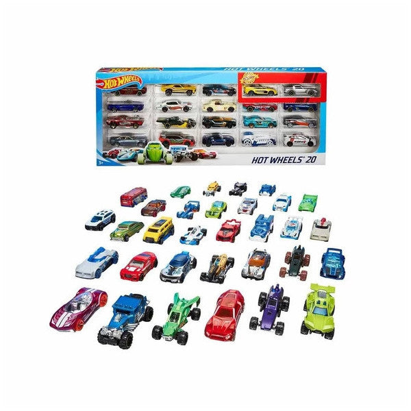 H7045 Hot Wheels 20 Car Set-Mixed Assortment