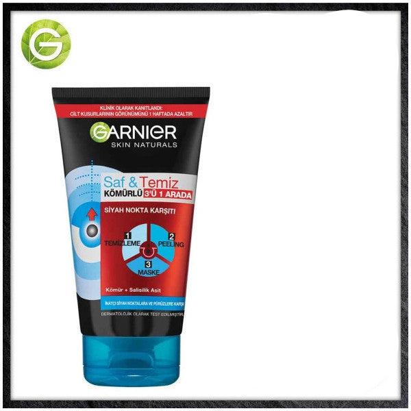 Garnier Pure & Clean Anti-Blackhead Charcoal 3 İn 1