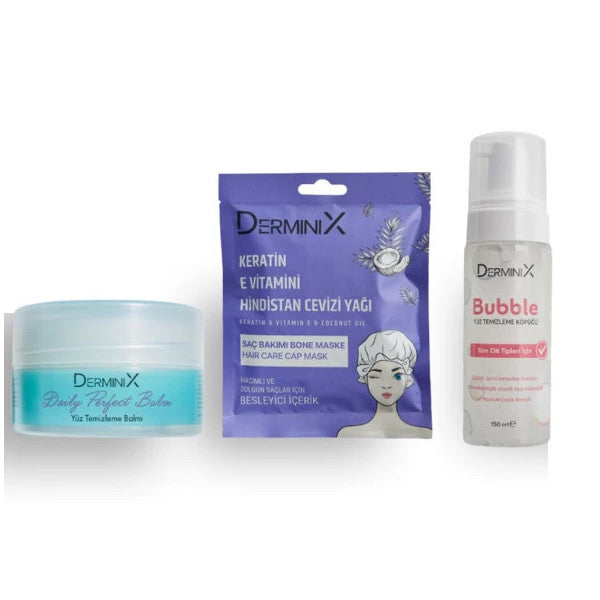 Derminix Facial Cleansing Balm Facial Cleansing Foam Bone Hair Mask