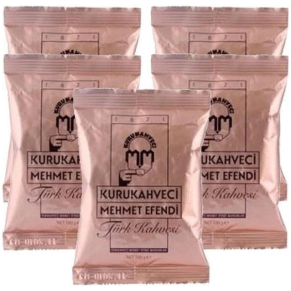 Kurukahveci Mehmet Efendi Turkish Coffee 100g (5-Pack)