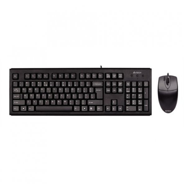 A4 Tech Km-72620D Kbl Usb Q Keyboard-Mouse Set Black