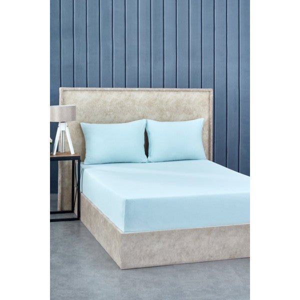 Komfort Home Oversized Cotton Elastic Bed Sheet Set 180X200 Cm