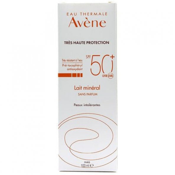 Avene Lait Mineral Sunscreen Spf50+ 100 Ml