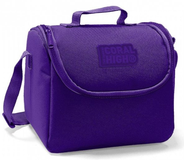 Coral High Purple Thermos Lunch Box - Girls
