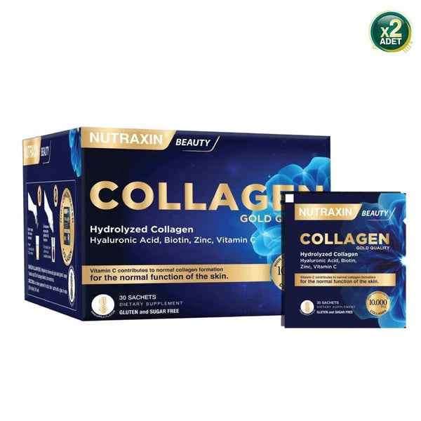 Nutraxin Gold Quality Hydrolyzed Collagen 30 Sachets 2 Pack