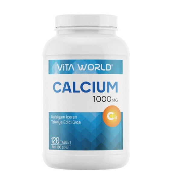 Vita World Calcium 1000 Mg 120 Tablets