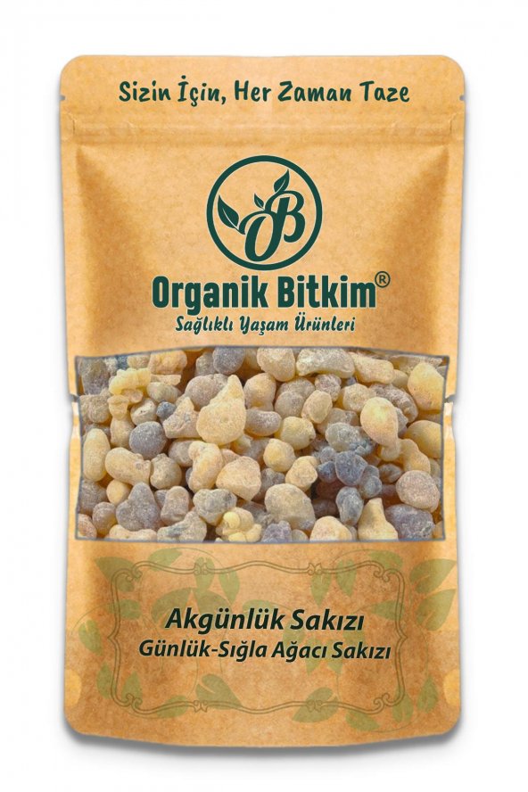 Organik Bitkim Frankincense Gum (Frankincense-Sweetgum Gum) 150 Gr
