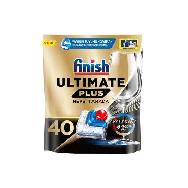 Finish Ultimate Plus Dishwashing Tablets 40 Pcs