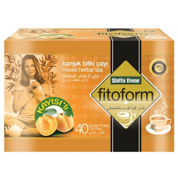Shiffa Home Fitoform Mixed Herbal Tea With Apricot 40 Teabags