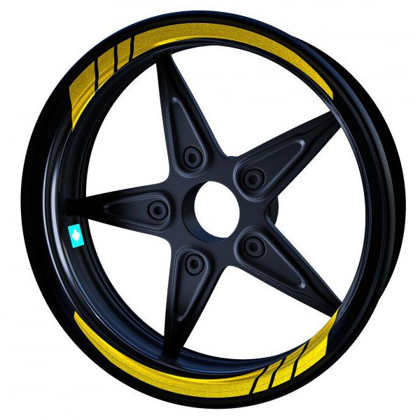 Moto Gp Gilded Gold Inner Rim Strip Sticker Cinar Extreme