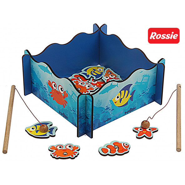 Rossie Wooden Fishing Game