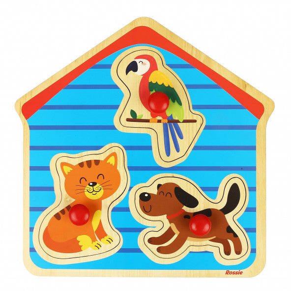 Rossie Wood First Puzzle - Pets