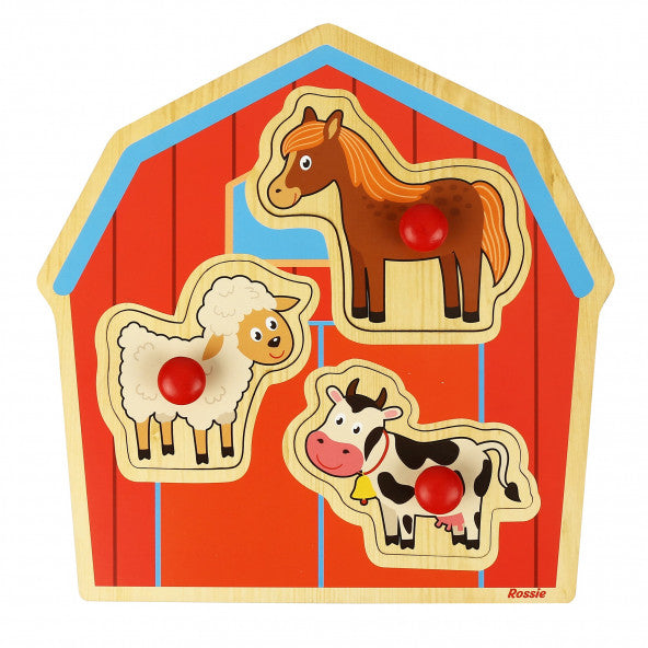Rossie Wood First Puzzle - Farm