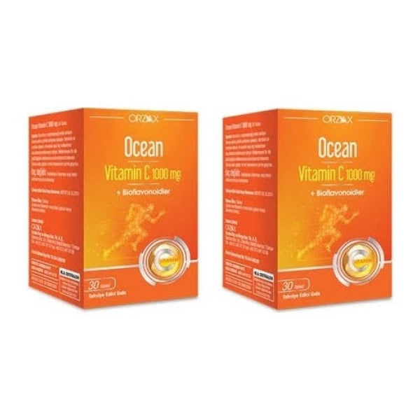 Ocean Vitamin C 1000 Mg 30 Tablets 2 Lice