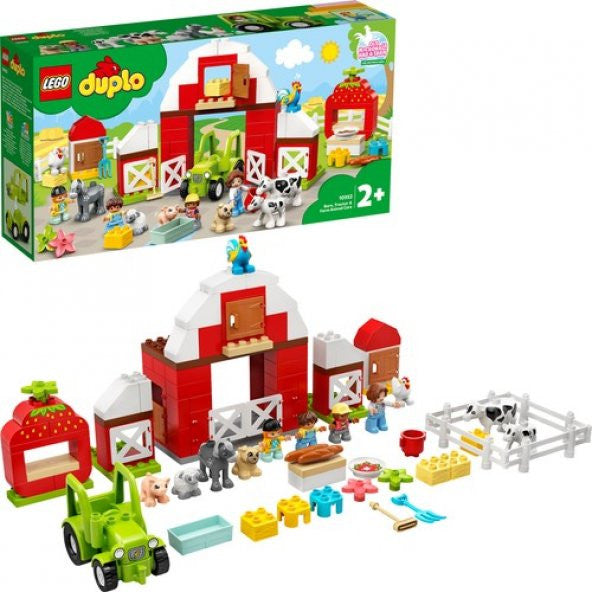 Lego Duplo 10952 Barn, Tractor And Farm Animal Care