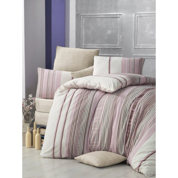 Komfort Home Single Polycotton Duvet Cover Set (Rengin)