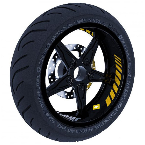 Gp Racing Gilded Gold Inner Rim Strip Sticker Çınar Extreme