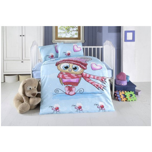 Komfort Home Baby Duvet Cover Set 100% Cotton (Berinay)