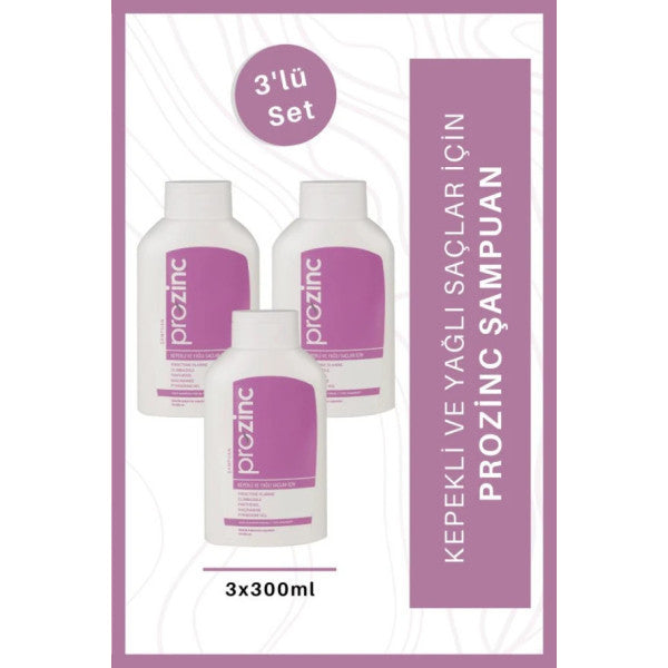 Prozinc Normal And Oily Hair 300 Ml Buy 3 Get 2 Shampoo Purple