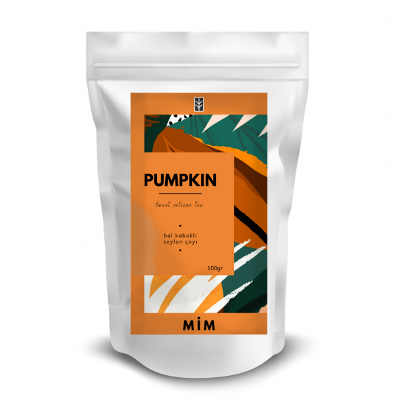 Mim And More Pumpkin Tea - Pumpkin Ceylon Tea 100Gr