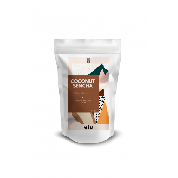 Mim Tea Coconut Sencha Tea - Coconut Green Tea 100Gr