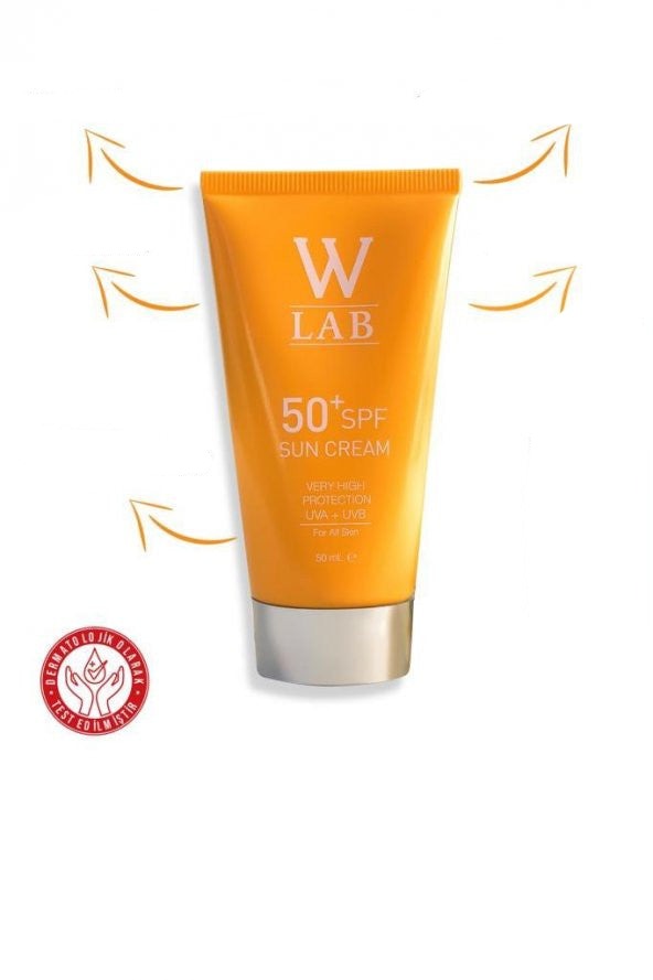 W-Lab Sun Cream Spf50+ Sunscreen 50 Ml