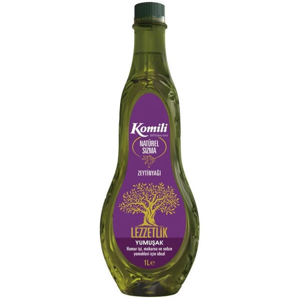 Komili Delicious Soft Natural Extra Virgin Olive Oil 1 Lt