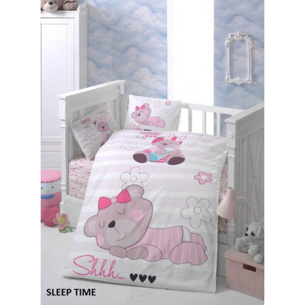 Komfort Home Baby Duvet Cover Set 100% Cotton (Berinay)