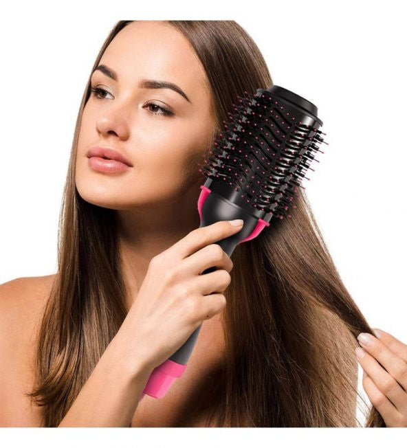 Electric Hair Straightener - Styler - Dryer Brush Comb One Step