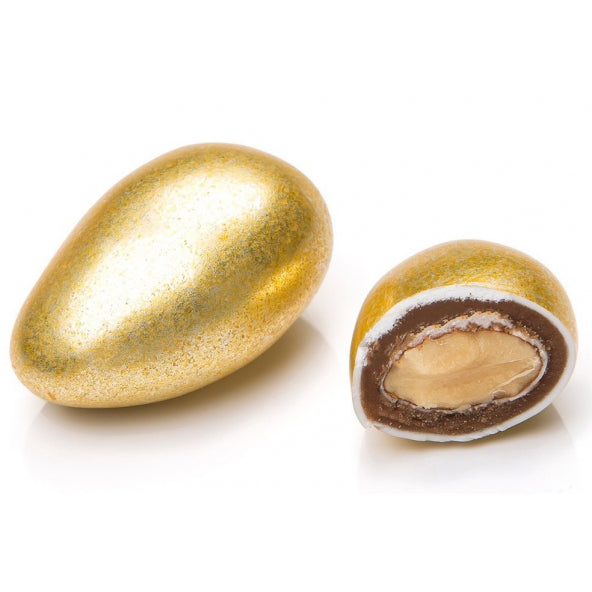 Altın Renkli çikolata Kaplı Badem şekeri 1 Kg