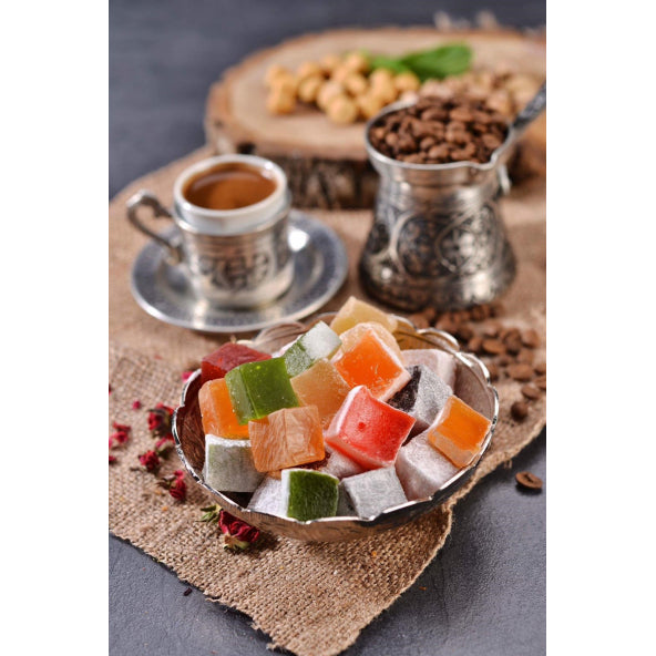 Mixed Fruit Turkish Delight 500 Gr