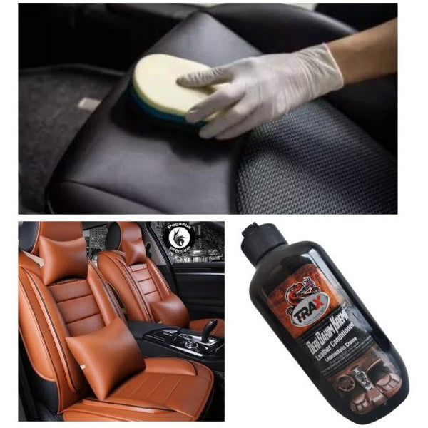 Auto Vehicle Leather Nourishing Cream Seat Care Cream Vinyl Seat Cleaning Leather Care Cream Spray