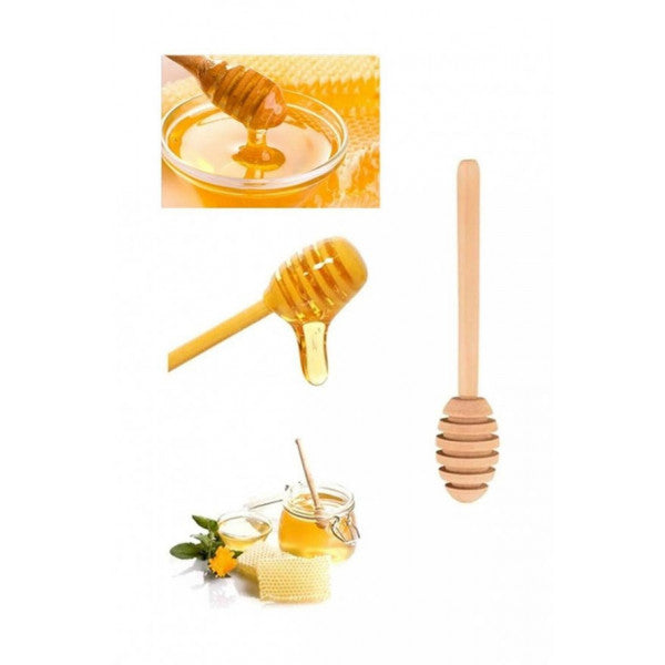 Qniay Wooden Honey Spoon Bamboo Jam Spoon