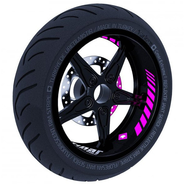 Gp Racing Rose Pink Inner Rim Strip Sticker Çınar Extreme