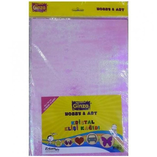 Ginza Craft Paper Patterned Crystal 24X34 10 Colors Gn-282