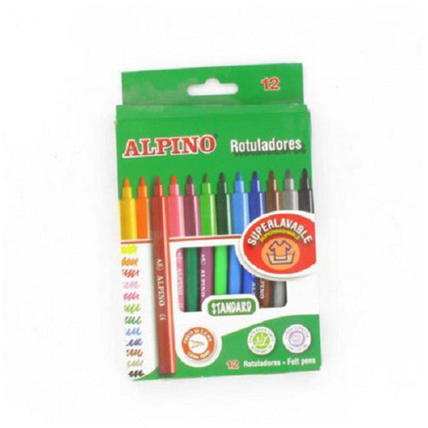 Alpino Felt Crayons 12 Colors Ar001002