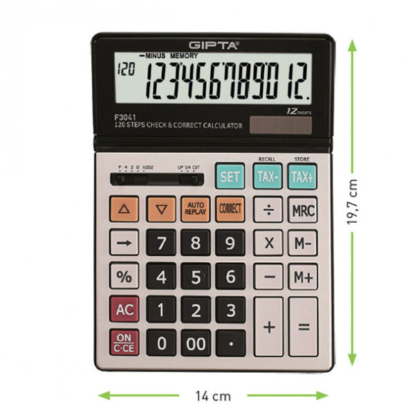 Gıpta Calculator Desktop 12 Digit F3041