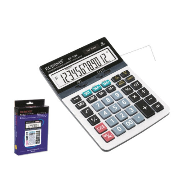 Rubenis Calculator Desktop 12 Digits Sb-1299