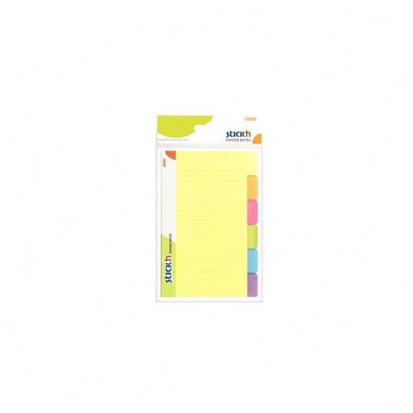 Hopax Sticky Note Paper Mgc Sep.Draw.60 YP 148x98 6 Neon Colors 21460