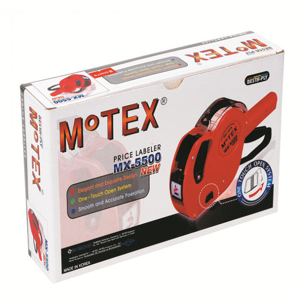 Motex Price Label Machine 8 Digits Mx-5500