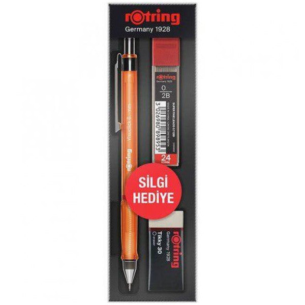 Rotring Visuclick+min Eraser School Set 05 mm Orange RO-VK05-ORANGE