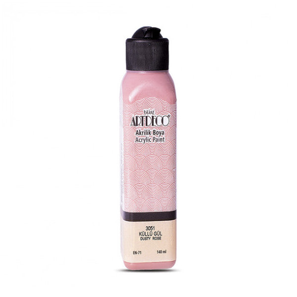 Artdeco Acrylic Paint 140 ML Ashy Rose 070R-3051