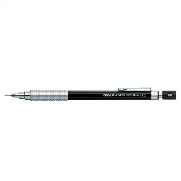 Pentel Drawing Pen Graph 600 0.5 Mm Black Pg605-A