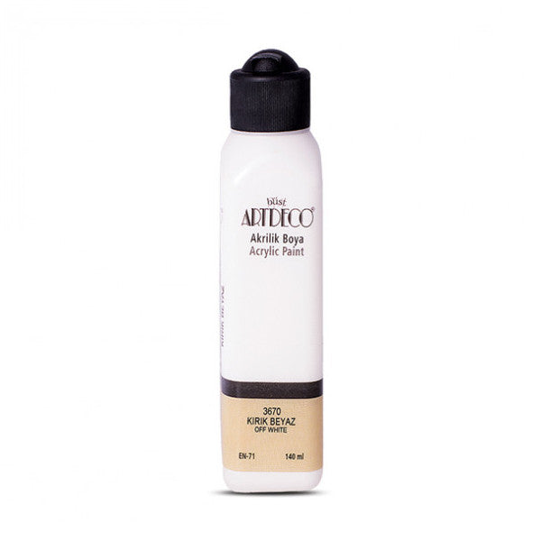 Artdeco Acrylic Paint 140 ML Off White 070R-3670